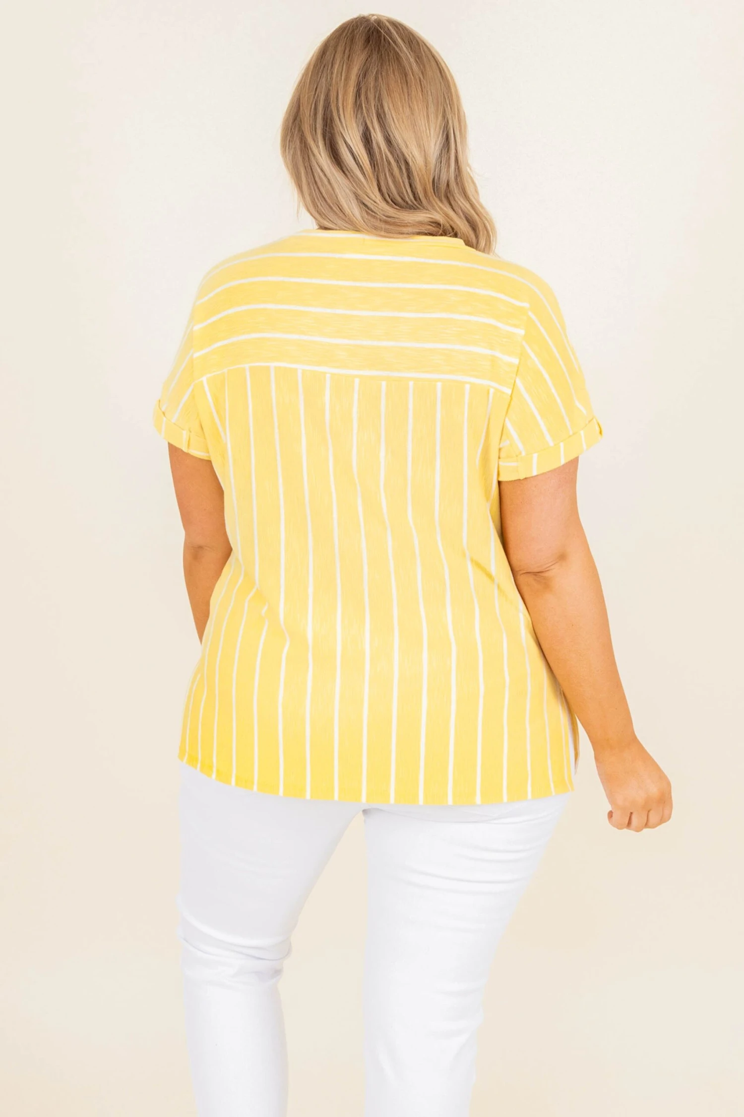 Didn't Listen Top, Yellow - Image 5