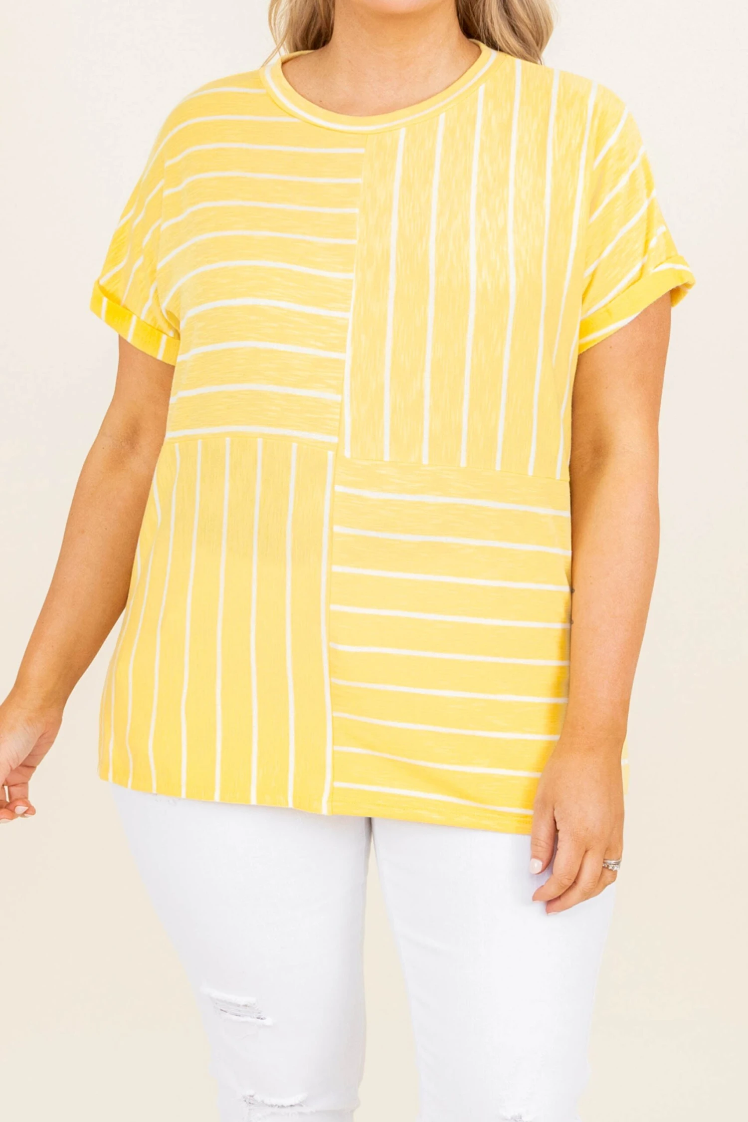 Didn't Listen Top, Yellow - Image 4