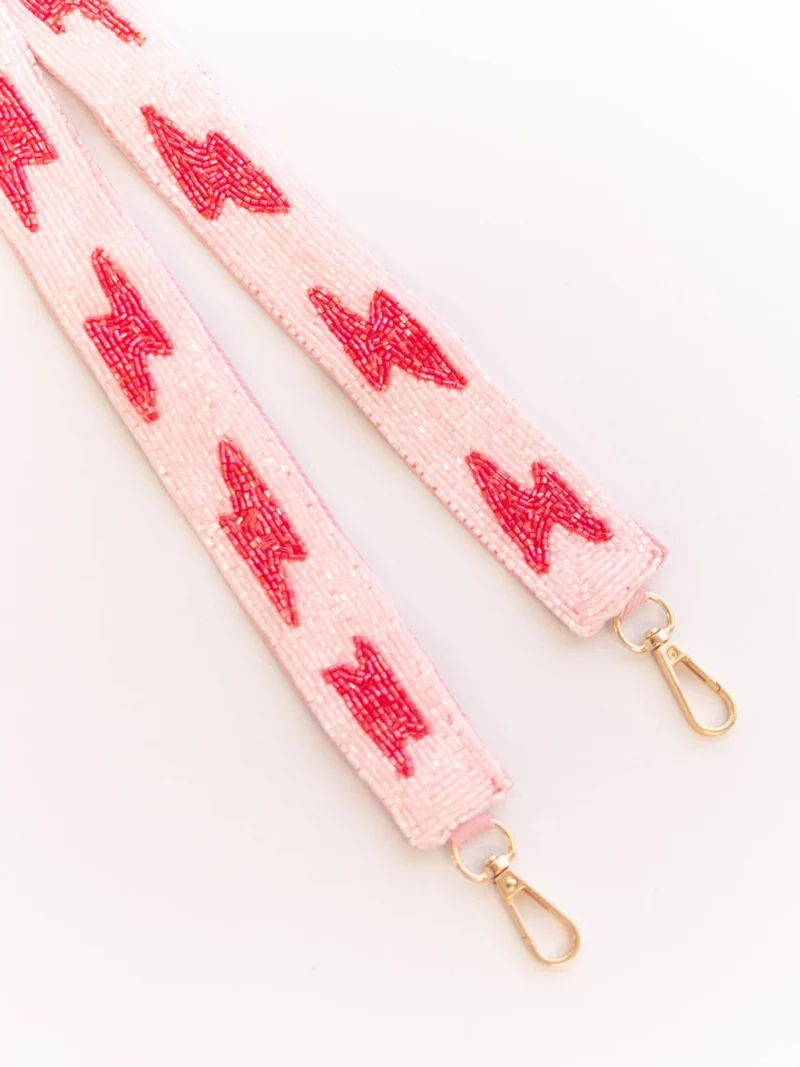 It's Electric Beaded Strap, Pink
